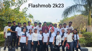 Flashmob 2k23🕺 Vardhaman college of engineering [upl. by Ellehsad359]