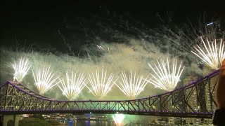 Brisbane Riverfire Fireworks 2024 FULL SHOW HD [upl. by Nilreb]