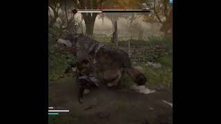 Assassins Creed Valhalla When Eivor Gets Angry Boss Fight Moments shorts gaming [upl. by Wun761]