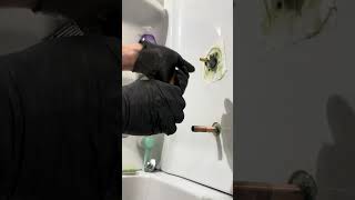 THIS IS PART 16 Moen 1222 positemp cartridge and trim replacement Plumbing tips and tricks [upl. by Nylodam]