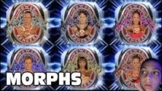 reacting to all power rangers morphs [upl. by Fionnula]