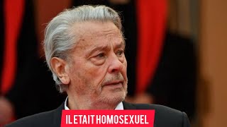 Scandale  Alain Delon était homosexuel le biographe de lacteur surprend tout le monde [upl. by Damarra]