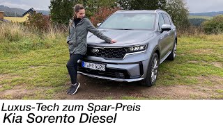 2021 Kia Sorento 22 CRDi AWD Platinum 7Sitzer Test WOWFaktor für 54000 Euro 4K  Autophorie [upl. by Breana104]