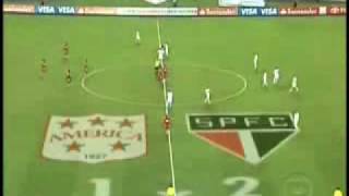 2 Gols do Dagoberto São Paulo vs América de Cali Libertadores 2009 [upl. by Akerahs314]