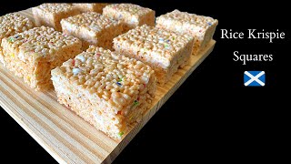 How To Make Rice Krispie Squares  Rice Crispie Treats [upl. by Tali]