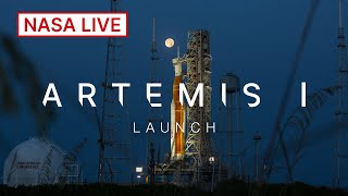 Artemis I Launch to the Moon Official NASA Broadcast  Nov 16 2022 [upl. by Naahsar]