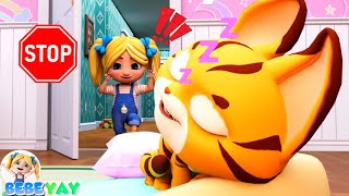 Kitty Cat Song 😻 Meow Meow Meow  Bebeyay Nursery Rhymes amp Kids Songs [upl. by Analra]