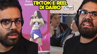 DARIO MOCCIA REAGISCE AL SUO FEED TIKTOK E INSTAGRAM Parte 1 [upl. by Belle]