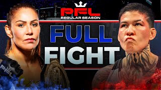 Featherweight Champion Showdown  Cris Cyborg v Larissa Pacheco  Full Fight  Battle Of The Giants [upl. by Fishback810]