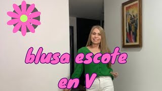 Omai Omaira tvDIY el mejor método de hacer linda blusaaprende modistería en un solo vistazo [upl. by Atiuqin]