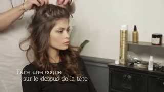 Comment faire une coiffure sur un visage carré  ELLE Coiffure [upl. by Nesrac]