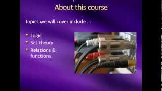 Introduction to Higher Mathematics  Lecture 1 Problem Solving 101 [upl. by Mccomb]