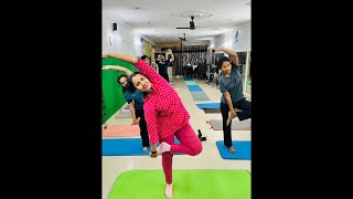 हर प्रकार का योगाभ्यास सीखियेLearn and do Yoga every day for healthMorning live with Dr Sandhya [upl. by Lori]