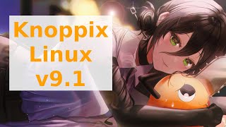 Knoppix Linux V91 Live Media Overview [upl. by Atikcir592]