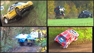 Rallye Plaines et Vallées 2022  Crashes amp Big show by HDrallycrash [upl. by Ralfston657]