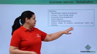 Class 11th – Economic Reforms Globalization  Indian Economics  Tutorials Point [upl. by Yonah]