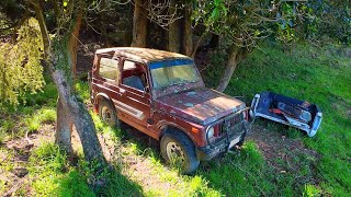 Abandoned Suzuki 4x4 Sitting for 12 years Will it Start and Drive [upl. by Benito]