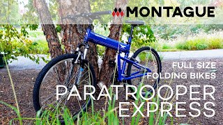 Montague Paratrooper Express  Foldable On and OffRoad Bike [upl. by Xino115]