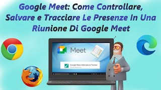 Google Meet Come Controllare Salvare e Tracciare Le Presenze In Una Riunione Di Google Meet [upl. by Noyk]