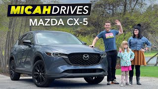 2023 Mazda CX5  Compact SUV Family Review [upl. by Qirat]