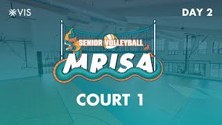 MRISA Senior Volleyball 2024 DAY 2  COURT 1 [upl. by Enymsaj]