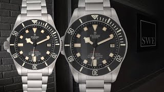 Tudor Pelagos 42mm LHD Left Hand Drive Titanium Steel Mens Watch 25610  SwissWatchExpo [upl. by Lounge]