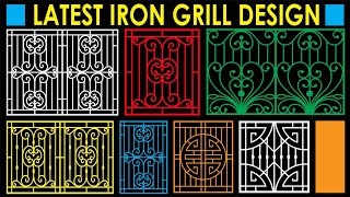 Top 100 Latest Window Grill Designs New Iron Steel Grill Designs Bd All Design [upl. by Bilak786]