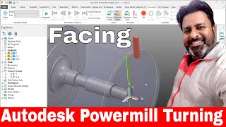 Powermill Turning  Autodesk Powermill Lathe  Delcam cnc programming [upl. by Henarat490]