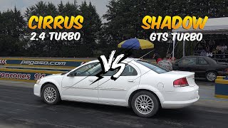 Cirrus 24 Turbo vs Shadow GTS Turbo  Arrancones [upl. by Nahej]