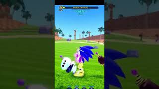 Sonic Speed Simulator  Golden Style Sonic Roblox [upl. by Alethia]