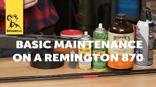 Tech Tip Remington 870 Basic Maintenance [upl. by Rosmunda521]