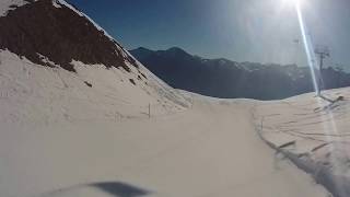 Bad Hofgastein  Schlossalm Linke Piste H5 Hohe Scharte Süd [upl. by Eesyak838]