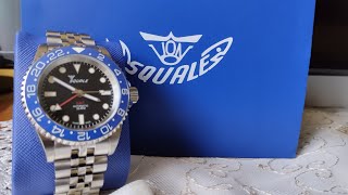 Squale 1545 GMT 30 Bar Il Sub GMT [upl. by Meridith]