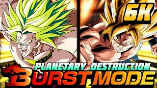 EASY How to get 6000 PTS Planetary Destruction VS SSJ Goku BURST MODE DBZ Dokkan Battle [upl. by Kenwee991]