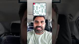 Sudoku puzzle 🧩 sudoku puzzle math mathematics [upl. by Jordans528]