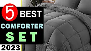 Best Comforter Sets 20232024 🏆 Top 5 Best Comforter Set Reviews [upl. by Peery766]