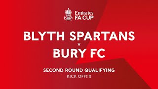 Blyth Spartans 03 Bury FC FA Cup 2nd QR 14724 [upl. by Kuth420]