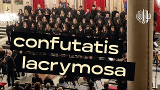 MOSAICA SINGS CONFUTATIS amp LACRYMOSA from Mozarts Requiem [upl. by Nalyd]