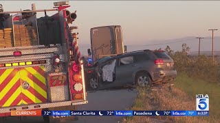 Locals concerned over increase in deadly crashes on Antelope Valley highway [upl. by Annaert378]