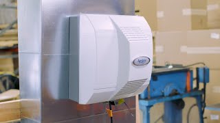 Installing AprilAire Automatic Fan Powered Humidifier Model 700 [upl. by Maiah745]