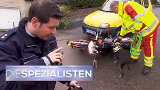 Flucht nach Unfall 😱 VERLETZTER Motorradfahrer ist spurlos verschwunden 😨 Die Spezialisten  SAT1 [upl. by Yzzo]