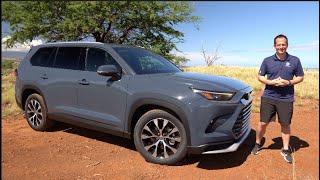 Is the 2024 Toyota Grand Highlander a BETTER midsize SUV than a Mazda CX90 [upl. by Adnorahc971]