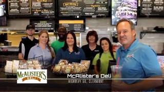 McAlisters Deli Featuring McAlisters Tea [upl. by Nirrok114]