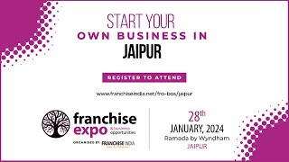 Franchise Expo 2024 Jaipur [upl. by Martine]