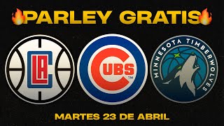 🔥 PRONOSTICOS DE NBA MLB Y NHL PARA HOY 23042024 🔥 PARLEY GRATIS 🔥 [upl. by Buchheim]