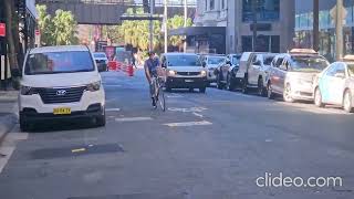 Pitt Street Cycle path Whats going on near Circular path [upl. by Wendolyn35]