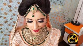 Start to finish Bridal Makeover  Khoobsurat Makeovers  Rubina Verma [upl. by Otero135]