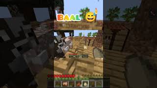 Aaenge Ya Nhi minecraft shorts trending funny [upl. by Popper204]