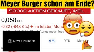 50000 Meyer Burger Aktien gekauft High Risk Pennystock [upl. by Cumings]