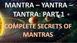 MANTRAYANTRATANTRA SECRETS PART 1  HINDU MYTHOLOGY STORIES [upl. by Menendez26]